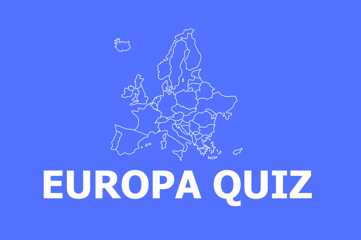 Europa Quiz (Länder-Suchspiel mit Karte)